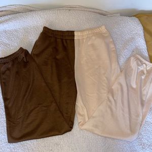 Two tone sweatpants